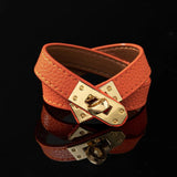 Kirykle Women's Leather Wrap Bracelet
