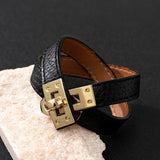 Kirykle Women's Leather Wrap Bracelet