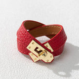 Kirykle Women's Leather Wrap Bracelet
