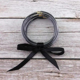 Glitter Jelly Bangles for Women