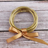 Glitter Jelly Bangles for Women