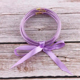 Glitter Jelly Bangles for Women