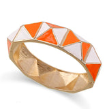 KAYMEN Girls Colorful Geometric Cuff Bracelet for Women Party Jewelry