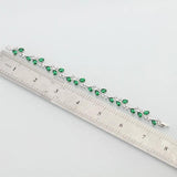 Green Cubic Zirconia Bracelet for Women