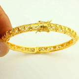 Ethiopian Bangle Women Dubai Bride Wedding Bracelet