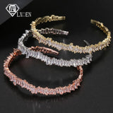Cubic Zirconia Wedding Party Cuff Bracelet