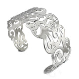 Adjustable Stainless Steel Bangles Arm Cuff Gold/Silver Jewelry
