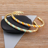 Geometric Crystal Zircon Bracelet Retro Charm Jewelry Party