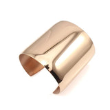 Geometric Metal Bracelet Round Punk Cuff Bangle Classic Jewelry