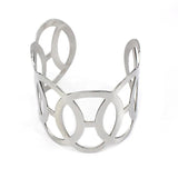 Punk Style Wide Cuff Bracelet for Women