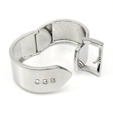 Wide Cuff Bracelets for Women, High Polished Charm Bangle