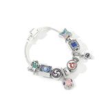 Genshin Impact Vision Elements Bracelet Snake Chain DIY Charm Bracelet For Women