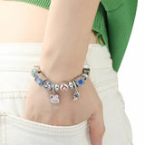 Genshin Impact Vision Elements Bracelet Snake Chain DIY Charm Bracelet For Women