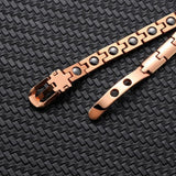 Unisex 14 Magnet Stainless Steel Therapy Bracelet Power Bangle