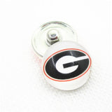 UGA Snap Buttons for 18mm Snap Bracelet DIY Snap Jewelry Charms