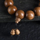 Wutai Mountain Wooden Bracelet Men Women Buddhist Prayer Bead Bracelet