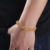 Dragon Bracelet 20CM, 24K Plated, Wholesale Jewelry