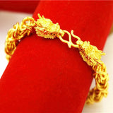 Dragon Bracelet 20CM, 24K Plated, Wholesale Jewelry