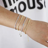CZ Evil Eye Tennis Choker Necklace for Women Wedding