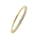 Heart Shape Cubic Zirconia Bracelet for Girlsfriend Gift