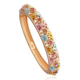 Adjustable Cloisonne Bangle Ethnic Bracelet