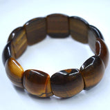 Natural Yellow Red Tiger Eye Bracelet Multi-Shape