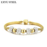 Stainless Steel Shambhala Charm Bracelet For Men Women