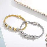 Stainless Steel Shambhala Charm Bracelet For Men Women