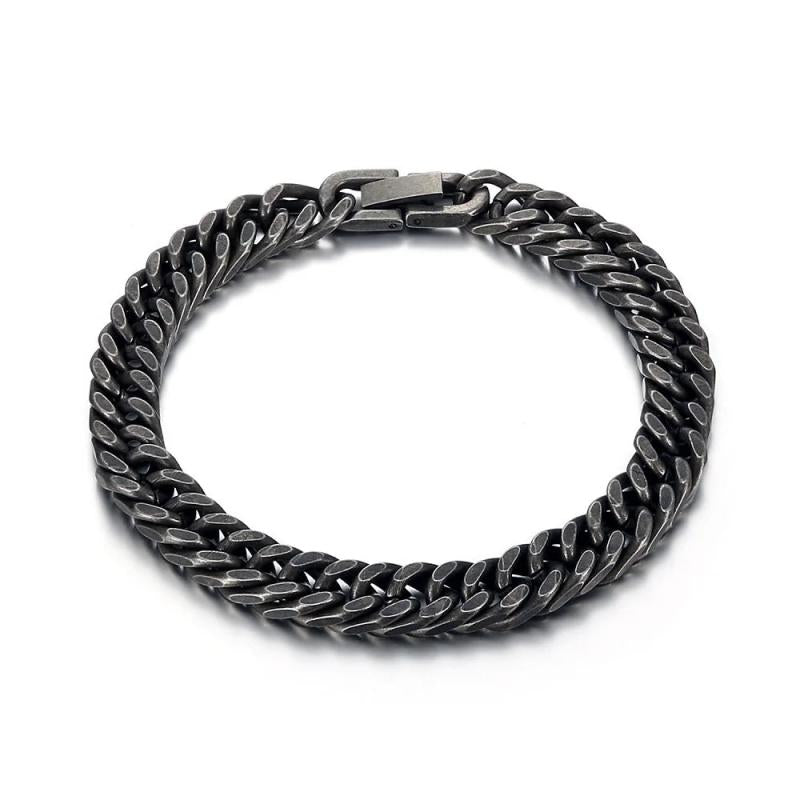 Vintage Personality Stainless Steel Chain Bracelet Bangle