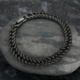 Vintage Personality Stainless Steel Chain Bracelet Bangle