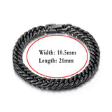 Vintage Personality Stainless Steel Chain Bracelet Bangle