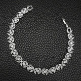 Silver Bracelet Bangle For Women Anniversary Gift Jewelry