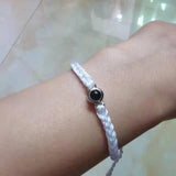 Photo Projection Bracelet Cuban Chain Couple Lover Gift