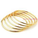 Stylish Round Womens Bangle Bracelet Set