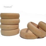 10pcs Unfinished Wooden Bangles Bracelet DIY BG001