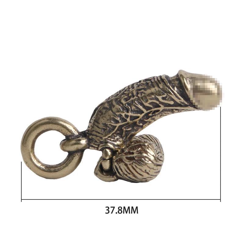 Male Penis Keychain Pendant - Fun Creative Chick Personality Pendant
