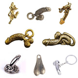 Male Penis Keychain Pendant - Fun Creative Chick Personality Pendant