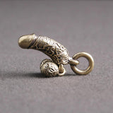 Male Penis Keychain Pendant - Fun Creative Chick Personality Pendant