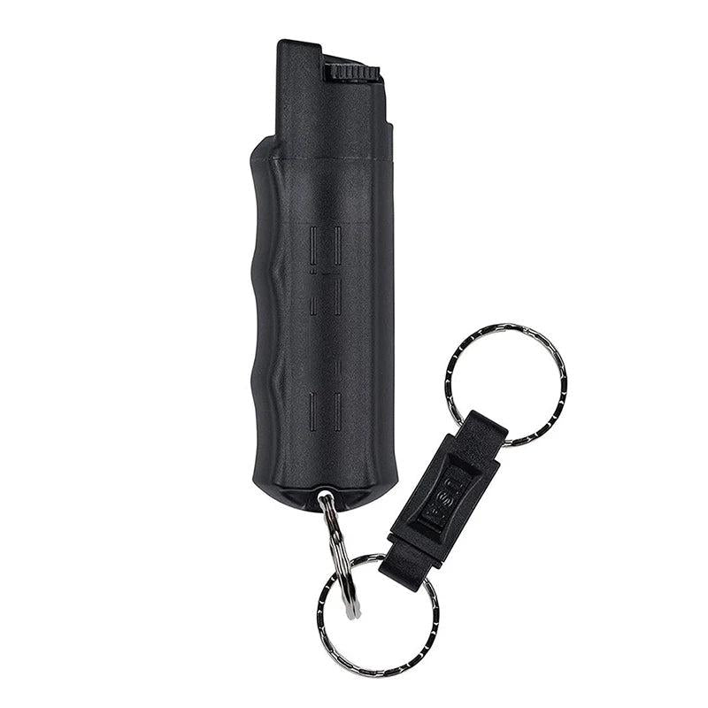 Self Defense Pepper Spray Keychain Women Safety Quick Release