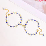 Eye Anklet Bracelet for Women, Adjustable Foot Chain