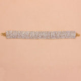 Stonefans Layer Crystal Rhinestone Chain Anklet for Women