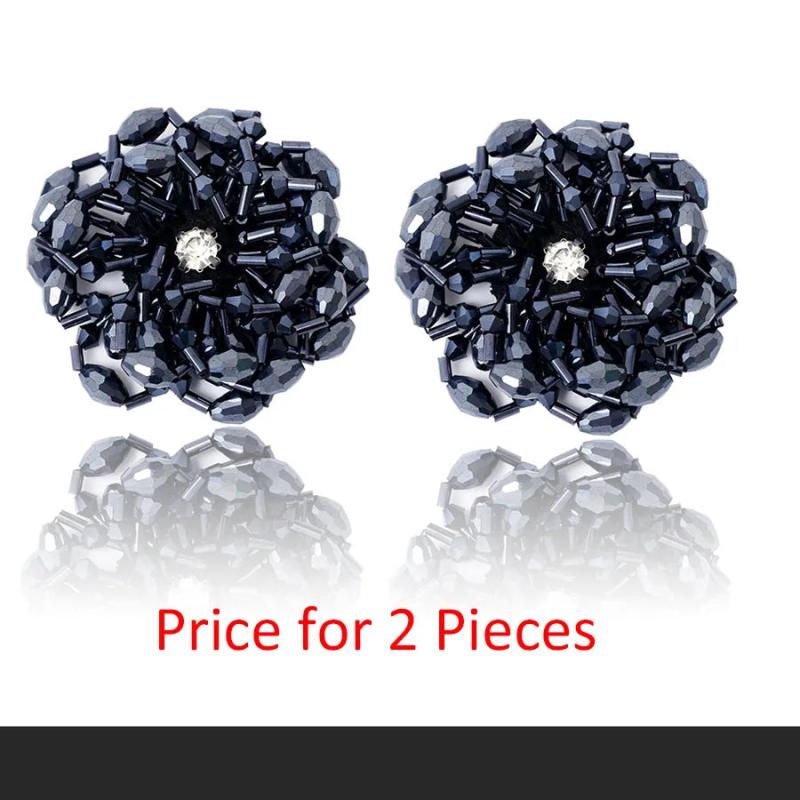 Acrylic Bead Flower Shoe Decoration Women Anklet Shoe Clip