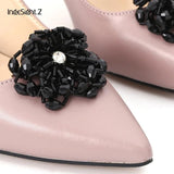 Acrylic Bead Flower Shoe Decoration Women Anklet Shoe Clip