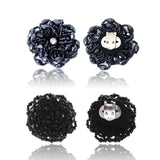 Acrylic Bead Flower Shoe Decoration Women Anklet Shoe Clip