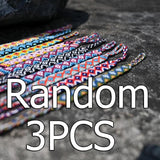 10Pcs/Lot Women Ankle Bracelet for Leg Chain Braided Thread Anklet Strap