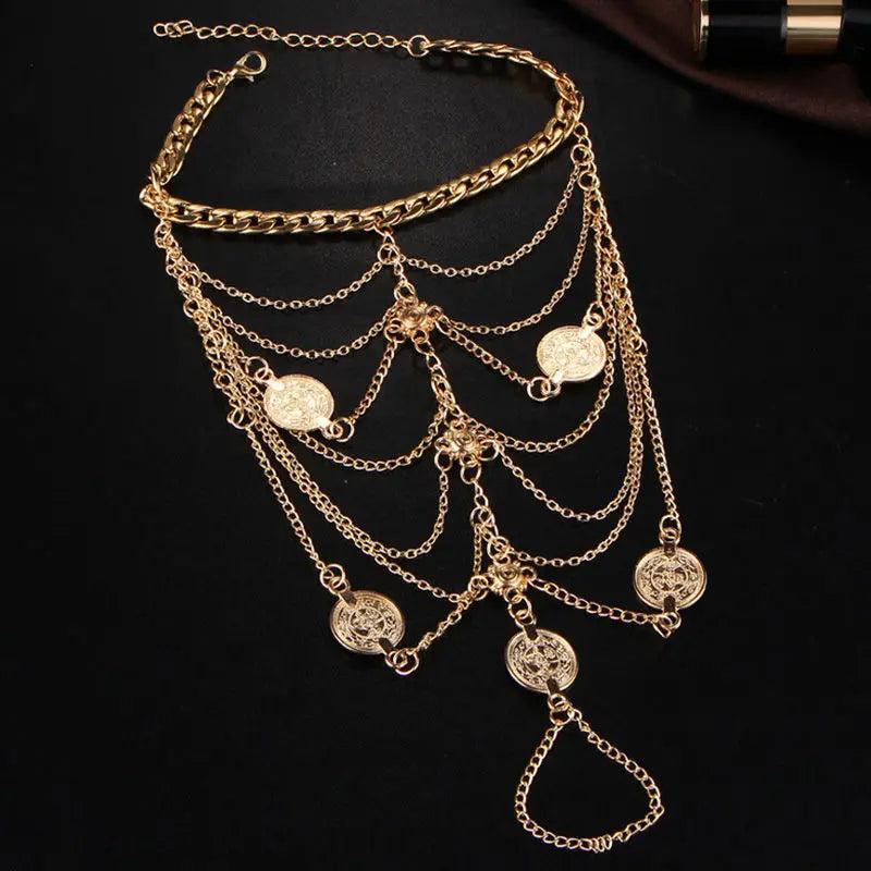 Tassel Anklet Bracelet Dual-use Fairy Jewelry Accessories
