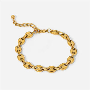 Youthway Stainless Steel Anklet Metal 18K Waterproof Beach Anklet