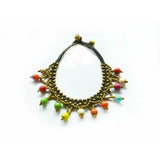 Ethnic Style Stone Beach Wind Anklet Hand-woven Bell Anklet