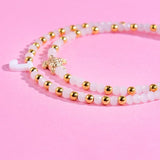 Double Layer Bracelet on Leg Summer Anklets for Women