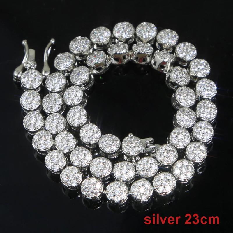 Iced Out CZ Round Bead Foot Jewelry For Women Girl Anklet Gift